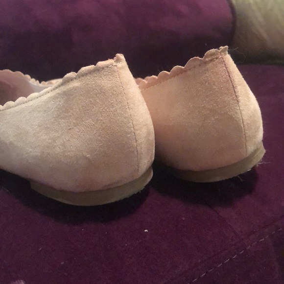 H&M pink scalloped flats - Picture 3 of 4